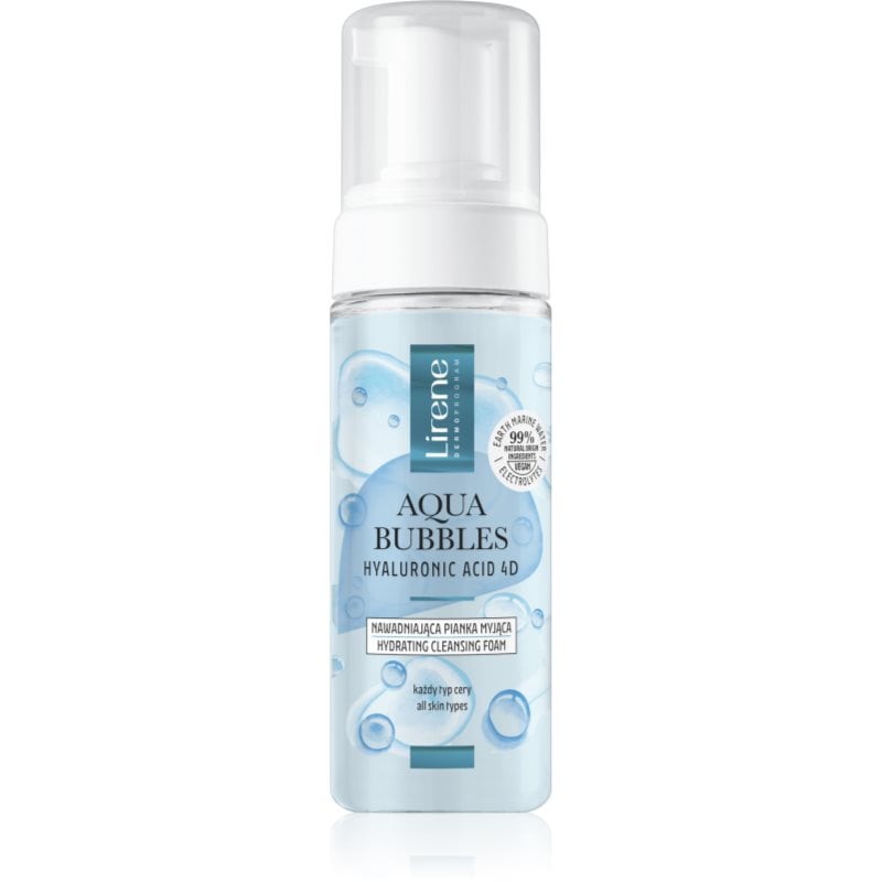 Lirene Aqua Bubbles хидратираща почистваща пяна