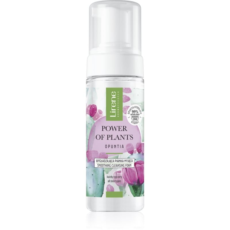 Lirene Power of Plants Opuntia нежна почистваща пяна с изглаждащ ефект - Грижа за лице - Сравни цени от 1 магазин с безплатна доставка