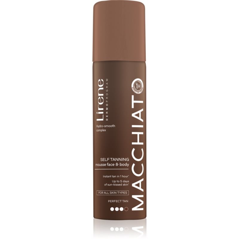 Lirene Body Arabica автобронзант-мус за лице и тяло