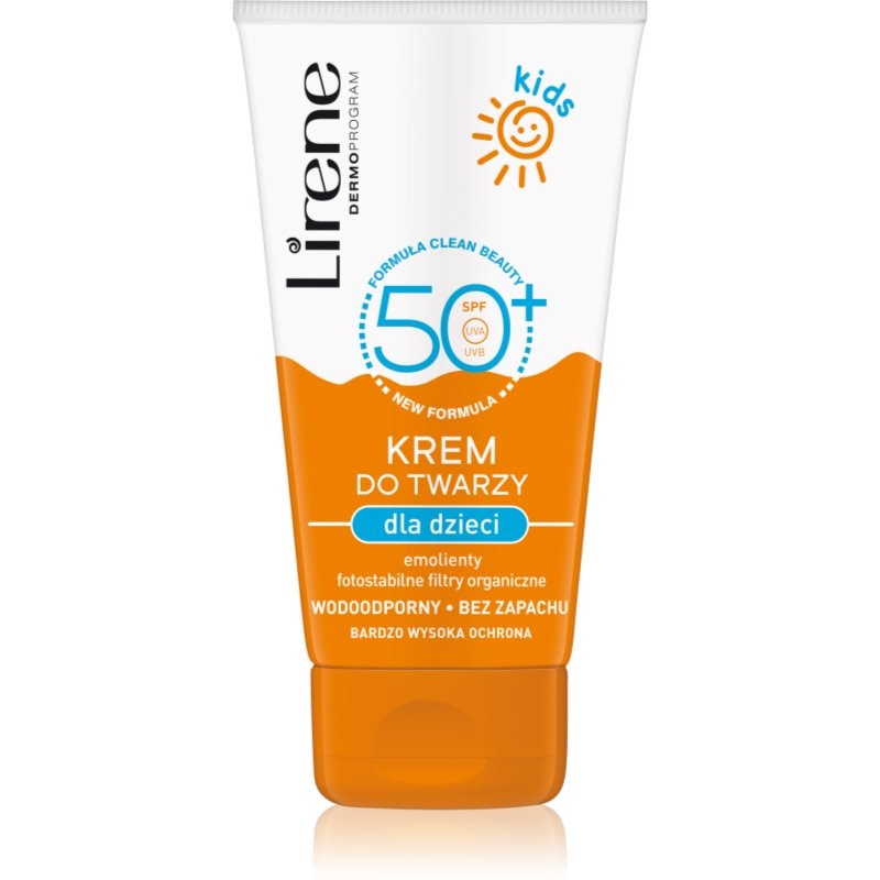 Lirene Sun Kids защитен крем за лице водоустойчив за деца - Грижа за тяло - Сравни цени от 1 магазин с безплатна доставка