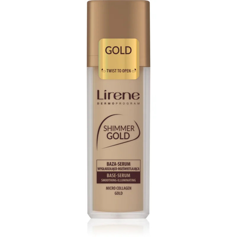 Lirene Base Serum Shimmer Gold озаряващ серум-база