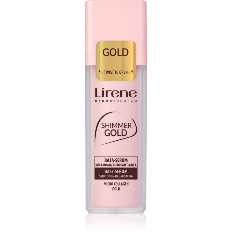 Lirene Base Serum Shimmer Gold озаряващ серум-база - Грижа за лице - Сравни цени от 1 магазин с безплатна доставка