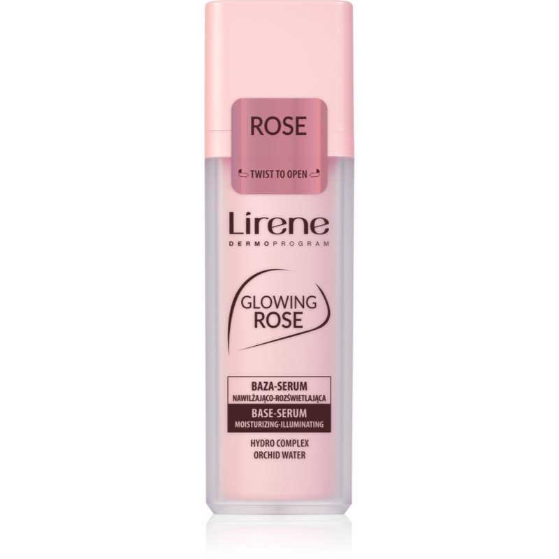 Lirene Base Serum Glowing Rose озаряващ серум-база - Грижа за лице - Сравни цени от 1 магазин с безплатна доставка