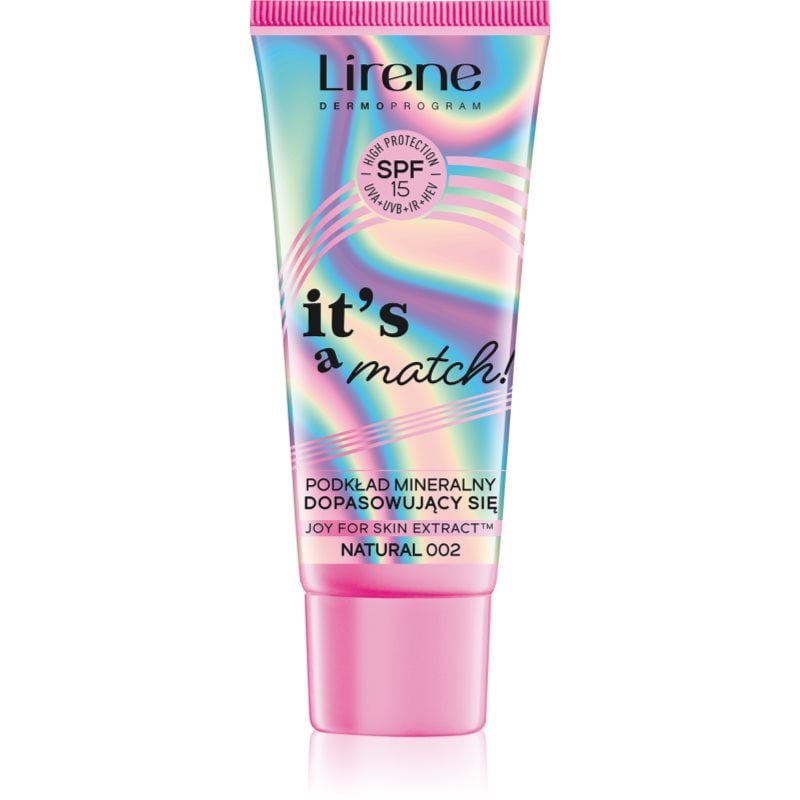 Lirene Mineral минерален крем SPF 15 натурално pod make-up