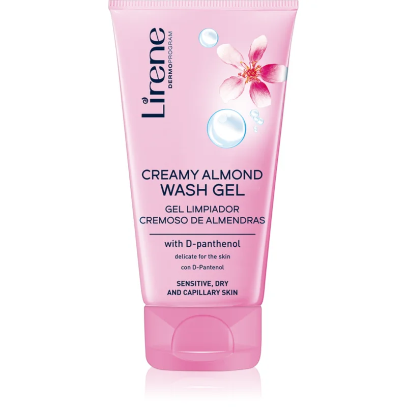 Lirene Cleansing Care почистващ гел-крем с пантенол