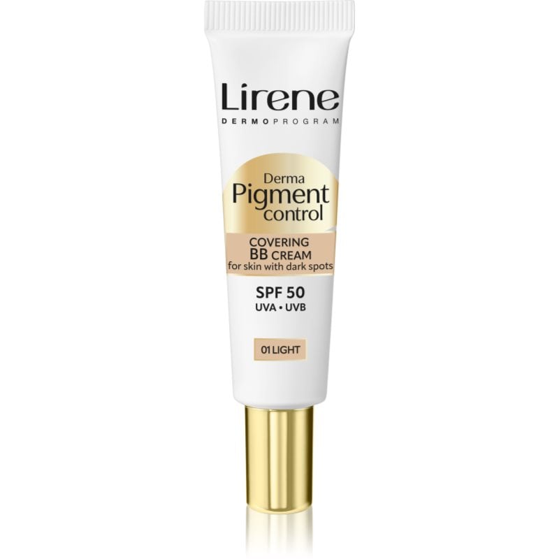 Lirene Derma Pigment Control Covering BB Cream SPF 50 озаряващ ВВ крем против пигментни петна
