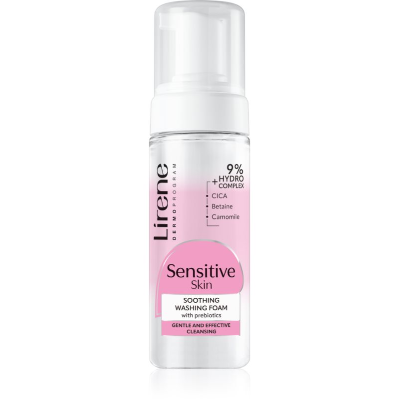 Lirene Lirene Sensitive skin успокояваща мицеларна пяна за чувствителна кожа на лицето - Унисекс парфюм 50мл - Сравни цени от 1 магазин с безплатна доставка