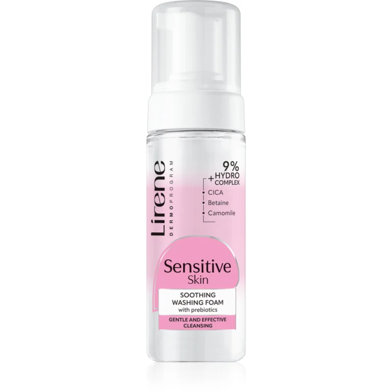 Lirene Sensitive skin успокояваща мицеларна пяна за чувствителна кожа на лицето - Грижа за лице - Сравни цени от 1 магазин с безплатна доставка