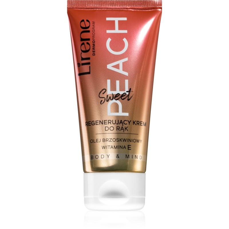 Lirene Hand Care Sweet Peach регенериращ крем за ръце