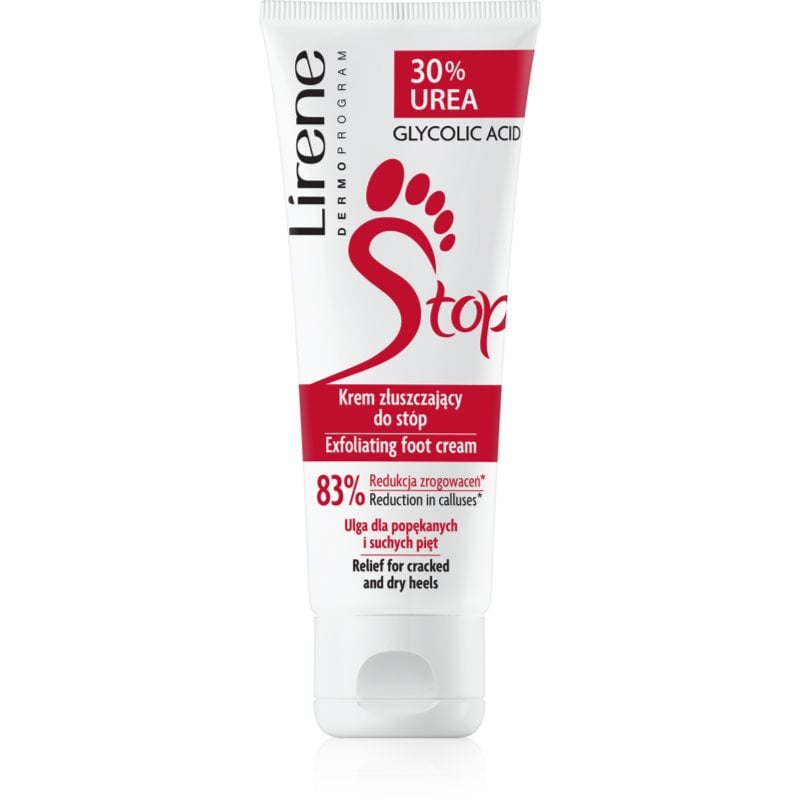 Lirene Podology Foot Care нежен ексфолиращ крем за крака