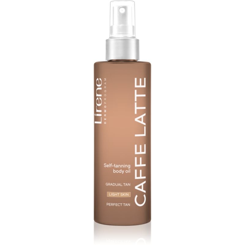 Lirene Perfect Tan автобронзиращо масло за тяло Caffe Latte