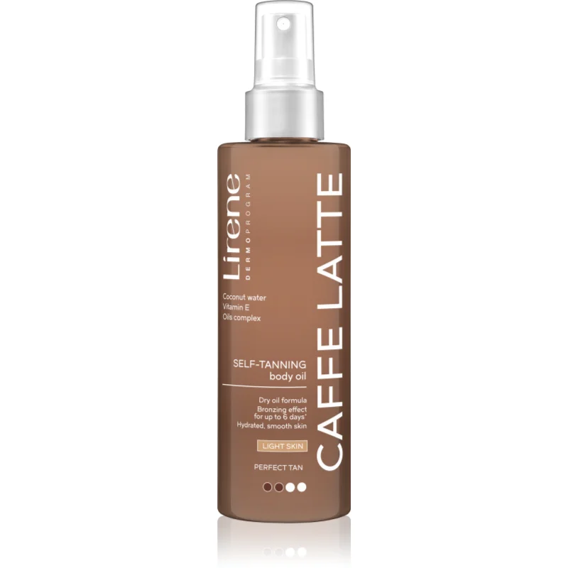 Lirene Perfect Tan автобронзиращо масло за тяло Caffe Latte - Грижа за тяло - Сравни цени от 1 магазин с безплатна доставка