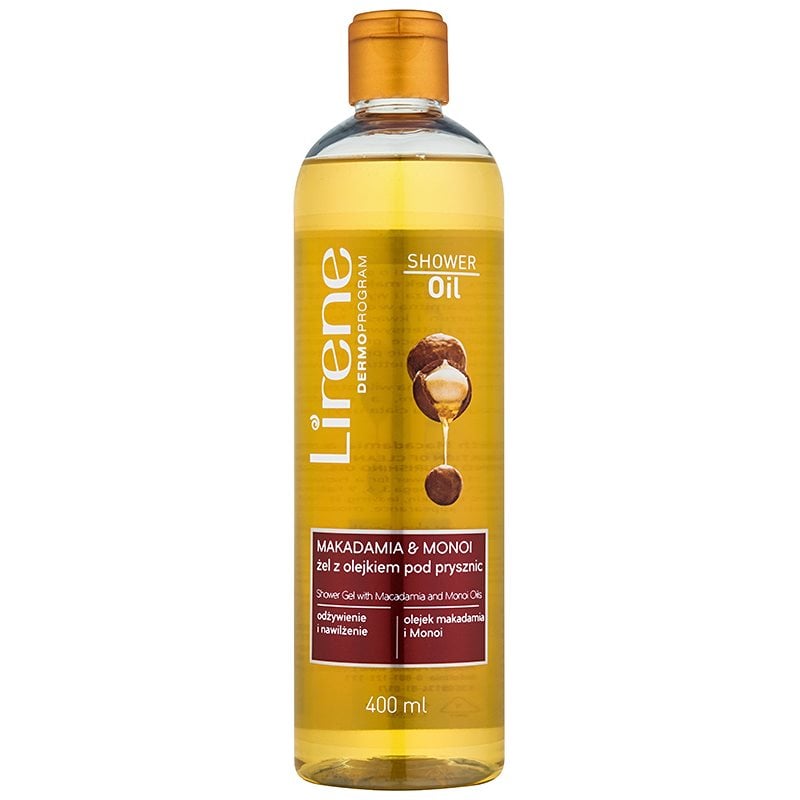 Lirene Shower Oil Makadamia and Monoi душ масло с хидратиращ ефект