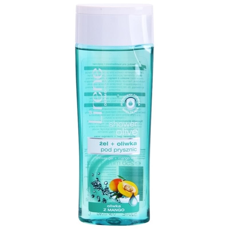 Lirene Shower Olive освежаващ душ гел с хидратиращ ефект Mango Wax