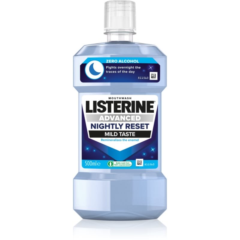 Listerine Advanced Nightly Reset реминализираща вода за уста
