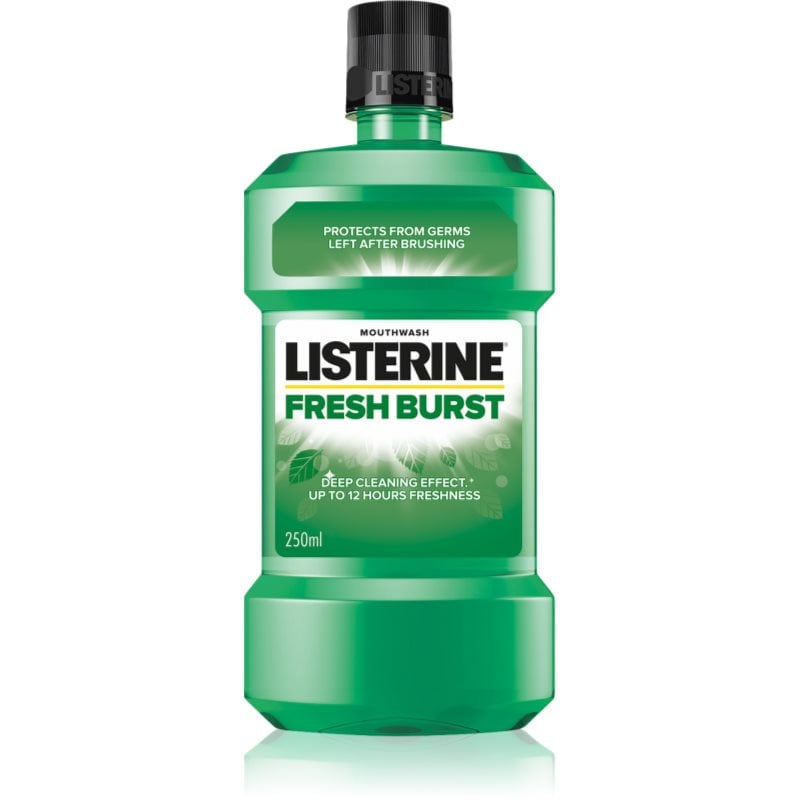 Listerine Fresh Burst вода за уста против зъбна плака