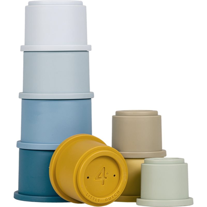 Little Dutch Stacking Cups чашки за редене Blue - За деца - Сравни цени от 1 магазин с безплатна доставка