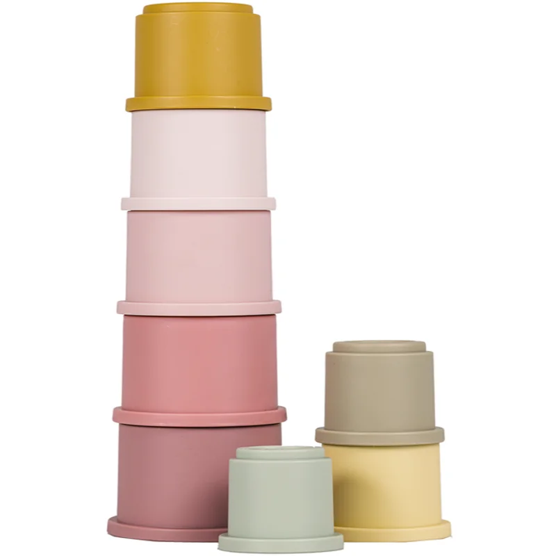 Little Dutch Stacking Cups чашки за редене Pink - За деца - Сравни цени от 1 магазин с безплатна доставка