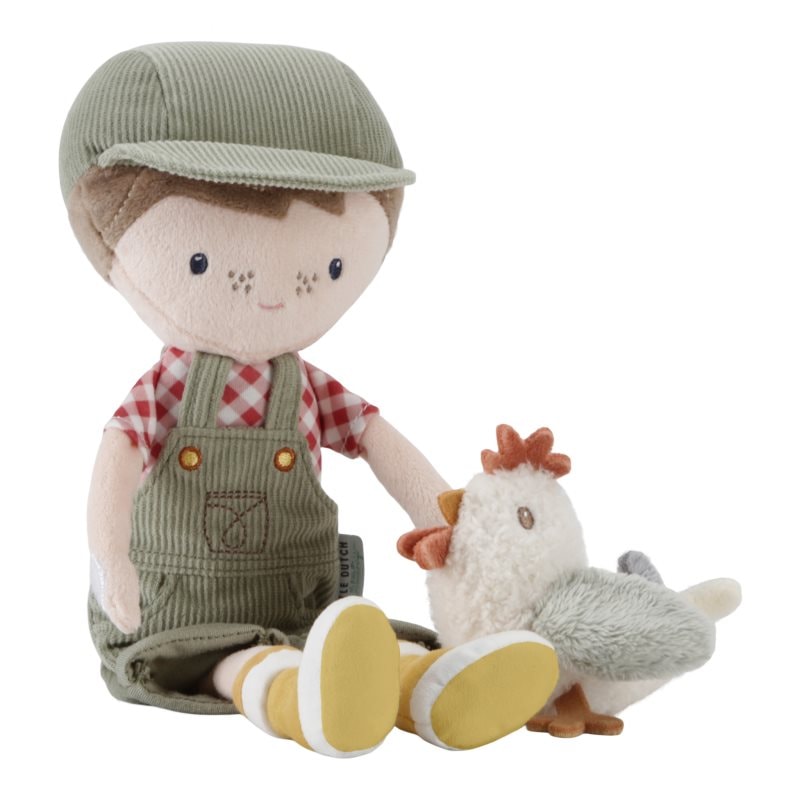 Little Dutch Doll Farmer Jim кукла 35 см - За деца - Сравни цени от 1 магазин с безплатна доставка