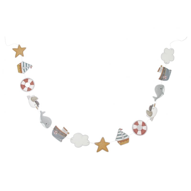 Little Dutch Deco Garland Sailors Bay декоративен гирлянд 200 см - За деца - Сравни цени от 1 магазин с безплатна доставка