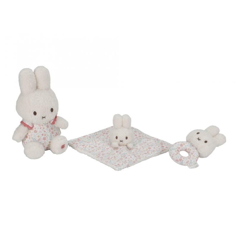 Little Dutch Miffy Fluffy Lucky Blossom Gift Set подаръчен комплект за бебета - Комплект - Сравни цени от 1 магазин с безплатна доставка