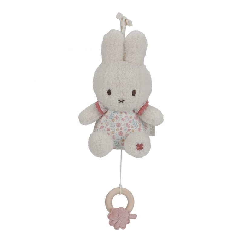 Little Dutch Miffy Fluffy Lucky Blossom Music Box контрастна играчка за окачане с мелодия 0 m+ Pink - За деца - Сравни цени от 1 магазин с безплатна доставка