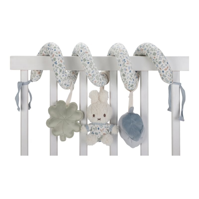 Little Dutch Miffy Fluffy Lucky Leaves Activity Spiral контрастна играчка за окачане 0 m+ Blue - За деца - Сравни цени от 1 магазин с безплатна доставка