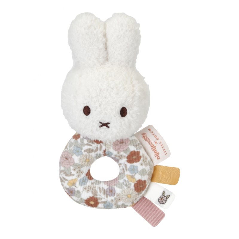 Little Dutch Rattle Miffy Vintage Flowers дрънкалка - За деца - Сравни цени от 1 магазин с безплатна доставка