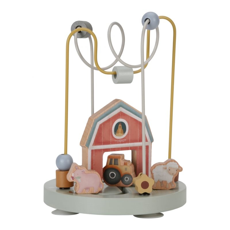 Little Dutch Little Farm Activity Spiral играчка за подреждане 12 m+ - За деца - Сравни цени от 1 магазин с безплатна доставка