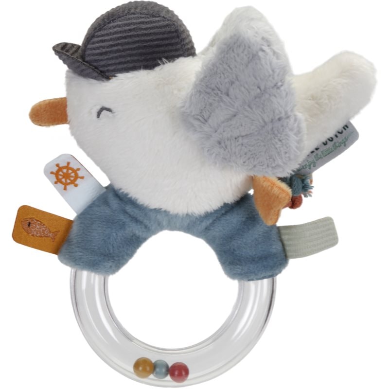 Little Dutch Rattle Sailors Bay дрънкалка с гризалка Sailors Bay - За деца - Сравни цени от 1 магазин с безплатна доставка