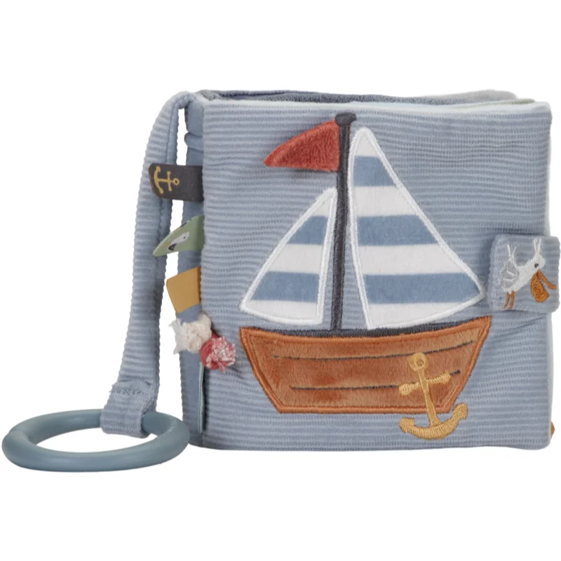 Little Dutch Stroller Booklet Sailors Bay контрастна играчка за окачане Sailors Bay - За деца - Сравни цени от 1 магазин с безплатна доставка