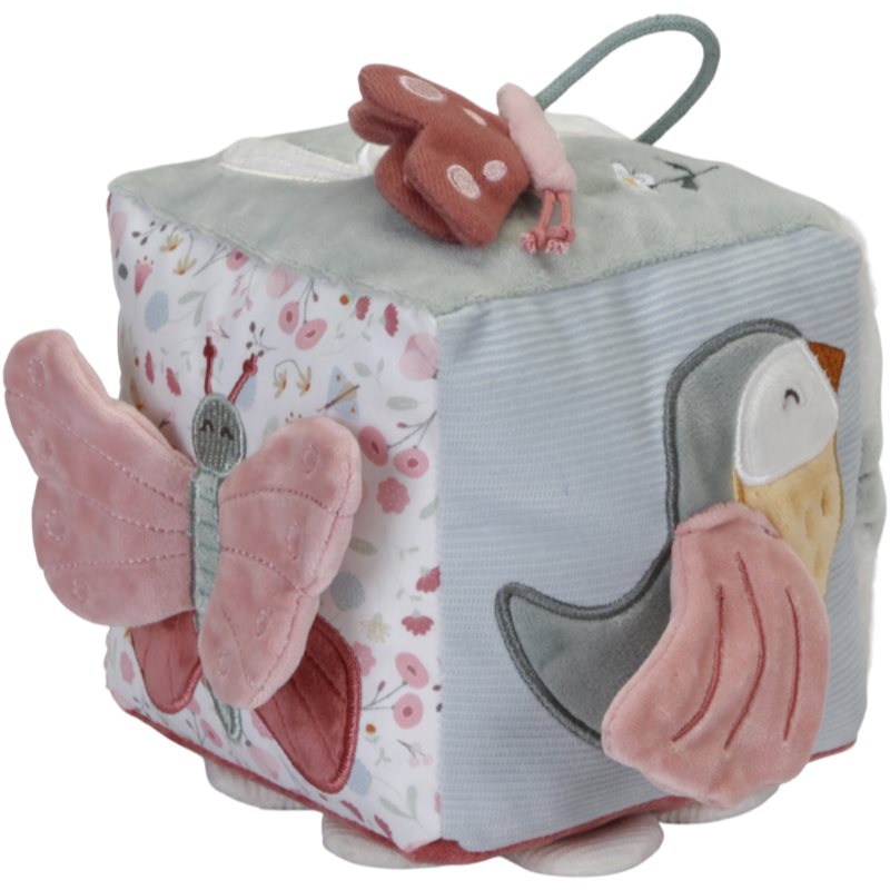 Little Dutch Soft Activity Cube Flowers & Butterflies меки сензорни кубчета за игра - За деца - Сравни цени от 1 магазин с безплатна доставка
