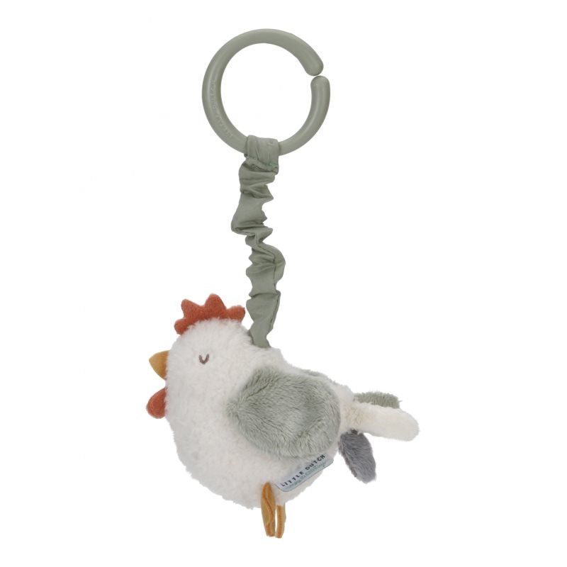 Little Dutch Little Farm Pull and Shake контрастна играчка за окачане - За деца - Сравни цени от 1 магазин с безплатна доставка
