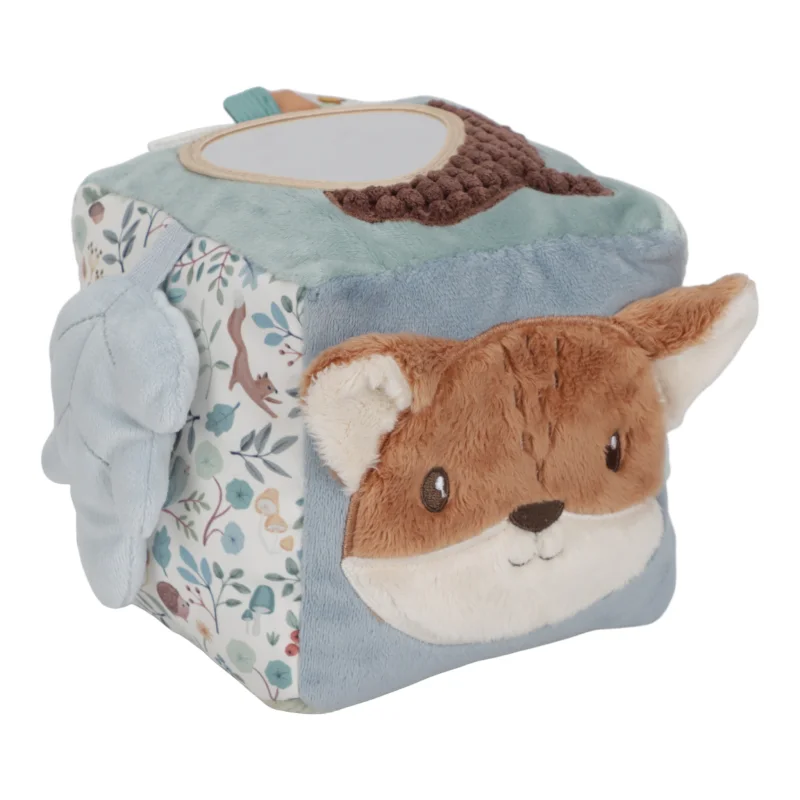 Little Dutch Forest Friends Soft Activity Cube играчка за подреждане 0 m+ - За деца - Сравни цени от 1 магазин с безплатна доставка