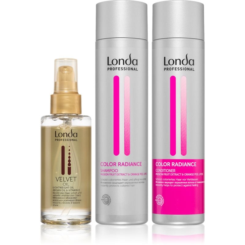 Londa Professional Color Radiance Set изгодна опаковка за ядисана коса