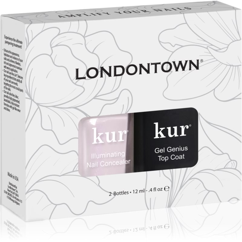LONDONTOWN Conceal + Go Pink комплект лак за нокти - Комплект - Сравни цени от 1 магазин с безплатна доставка