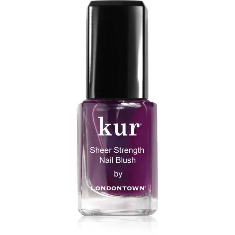 LONDONTOWN Kur Sheer Strength Nail Blush стягаща и озаряваща тонирана грижа за нокти