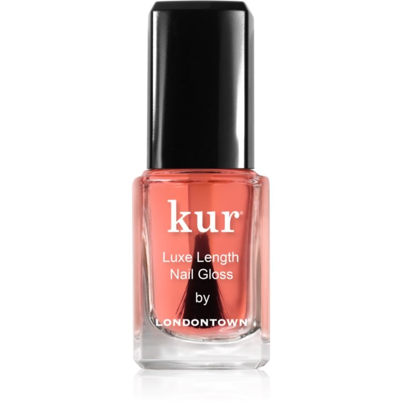LONDONTOWN Kur Luxe Length Nail Gloss подсилващ лак за салби и увредени нокти - Грим - Сравни цени от 1 магазин с безплатна доставка