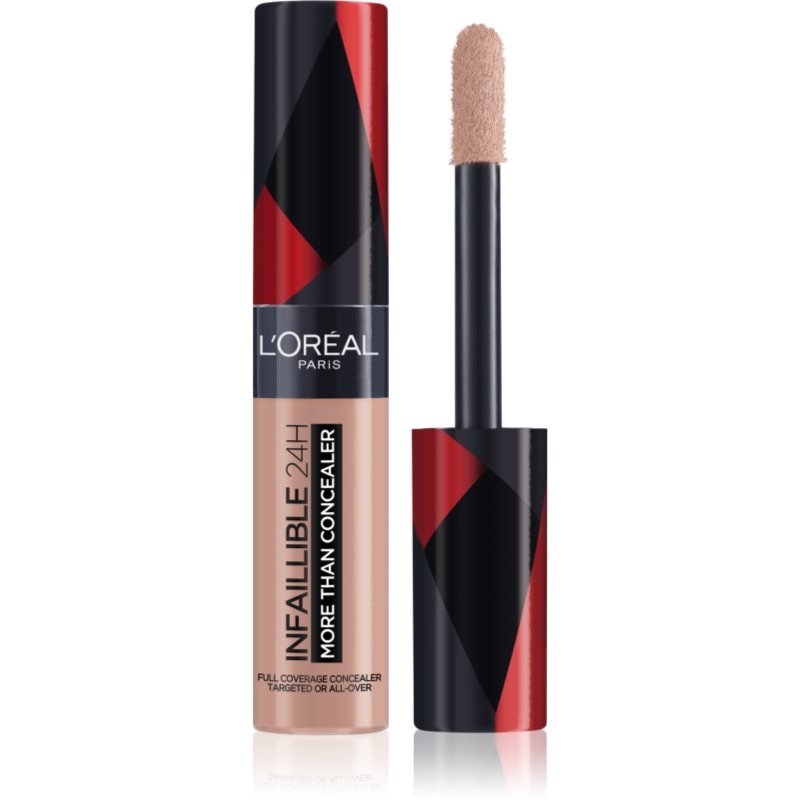 L’Oréal Paris Infaillible 24h More Than Concealer покриващ коректор с матиращ ефект - Грим - Сравни цени от 1 магазин с безплатна доставка