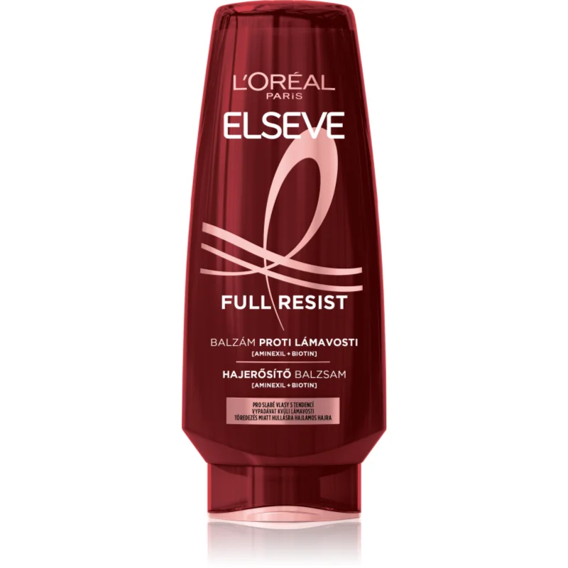 L’Oréal Paris Elseve Full Resist Aminexil подсилващ балсам за тънка коса със склонност към косопад