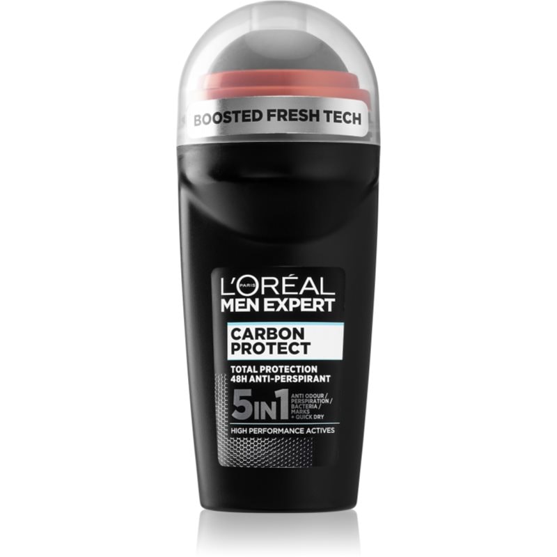 LOreal Paris L’Oréal Paris Men Expert Carbon Protect рол- он против изпотяване - Мъжки парфюм 50мл - Сравни цени от 1 магазин с безплатна доставка