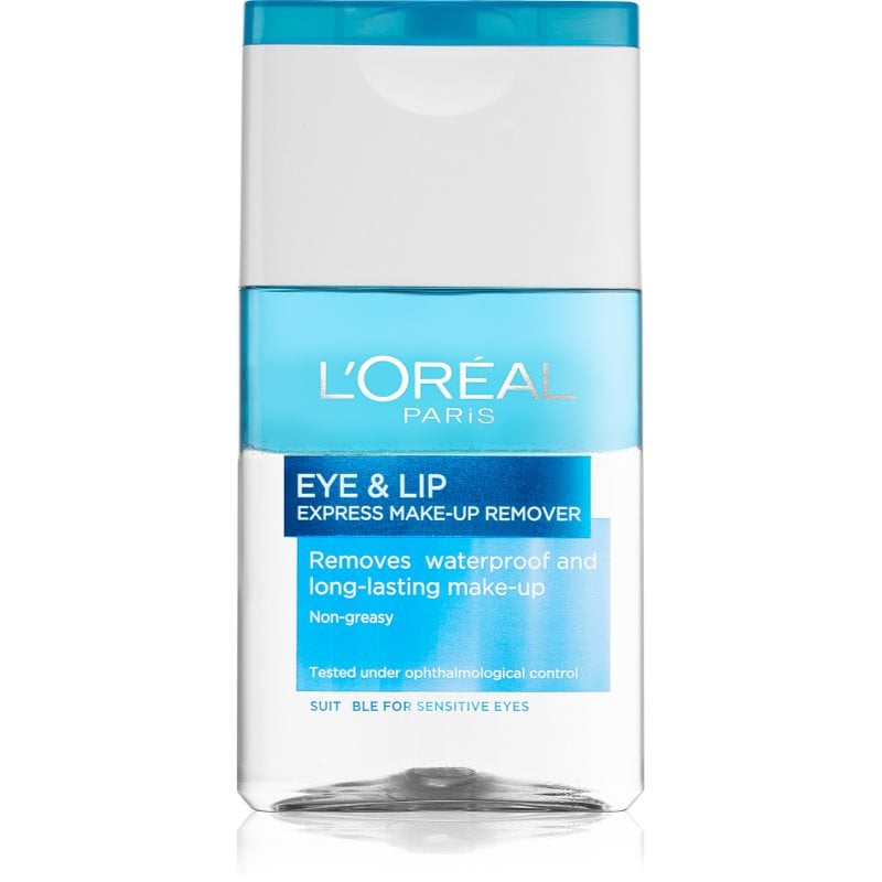 L’Oréal Paris Skin Perfection двуфазен лосион за грим за зоната около очите и устните