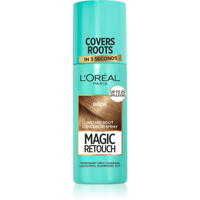 LOreal Paris L’Oréal Paris Magic Retouch спрей за мигновено прикриване на израснала коса - Унисекс парфюм 75мл - Сравни цени от 1 магазин с безплатна доставка