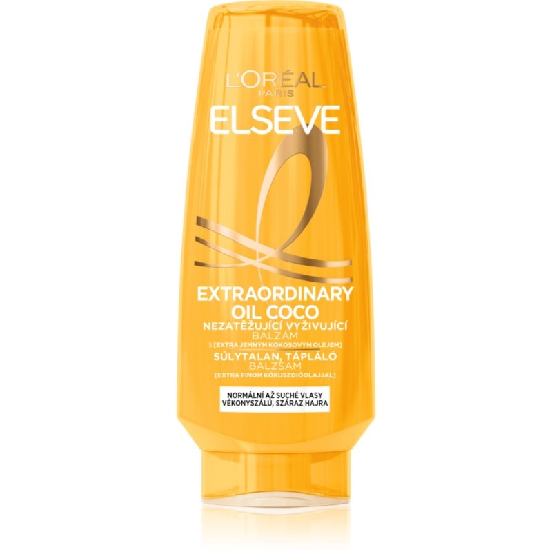 L’Oréal Paris Elseve Extraordinary Oil Coconut подхранващ балсам за нормална към суха коса - Грижа за коса - Сравни цени от 1 магазин с безплатна доставка