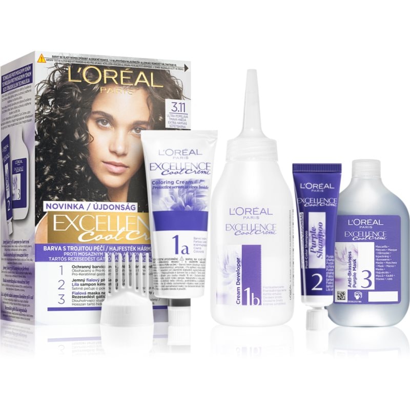 L’Oréal Paris Excellence Cool Creme боя за коса - Грижа за коса - Сравни цени от 1 магазин с безплатна доставка