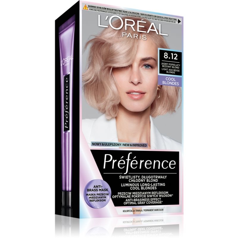 L’Oréal Paris Préférence боя за коса - Грижа за коса - Сравни цени от 1 магазин с безплатна доставка