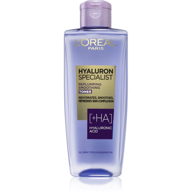L’Oréal Paris Hyaluron Specialist изглаждащ тоник с хиалуронова киселина