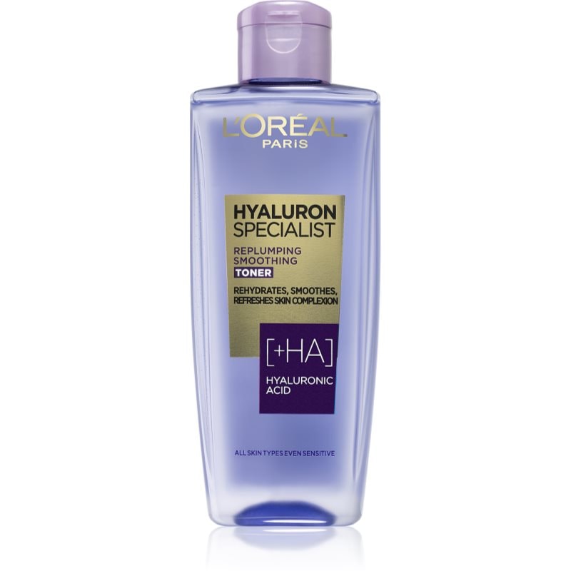 L’Oréal Paris Hyaluron Specialist изглаждащ тоник с хиалуронова киселина - Грижа за лице - Сравни цени от 1 магазин с безплатна доставка