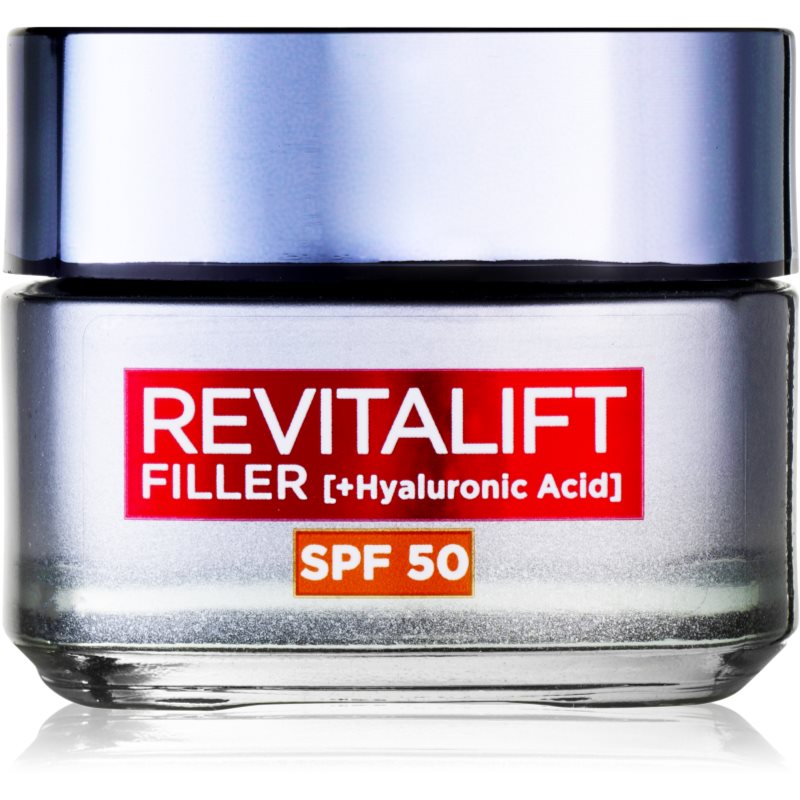 L’Oréal Paris Revitalift Filler дневен крем против стреене на кожата SPF 50 - Грижа за лице - Сравни цени от 1 магазин с безплатна доставка