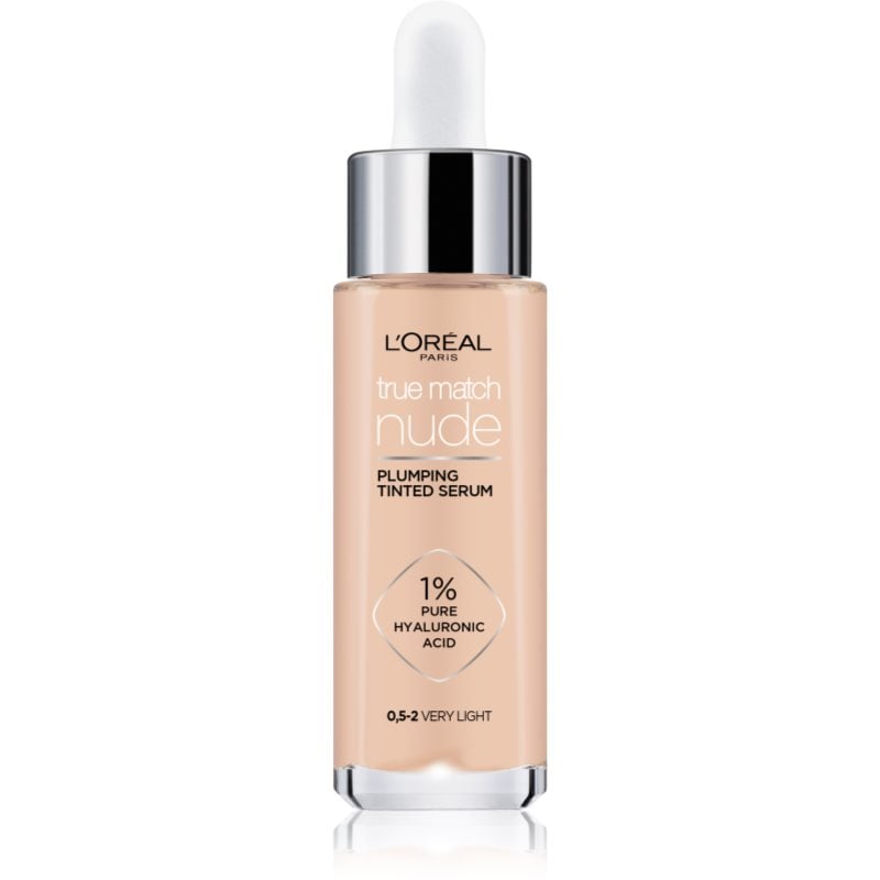 L’Oréal Paris True Match Nude Plumping Tinted Serum серум да уеднакви цвета на кожата